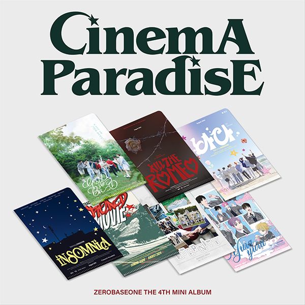 ZEROBASEONE - 4th Mini Album CINEMA PARADISE (ZEROSE Ver.) (Random Ver.) | DKshop