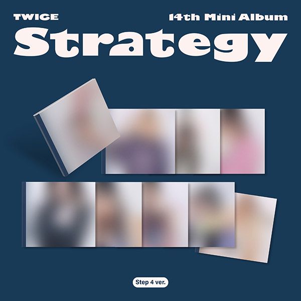 [PRE-ORDER] TWICE - 14th Mini Album STRATEGY (Step4 Ver.) (Digipack Ver.) (Random Ver.)