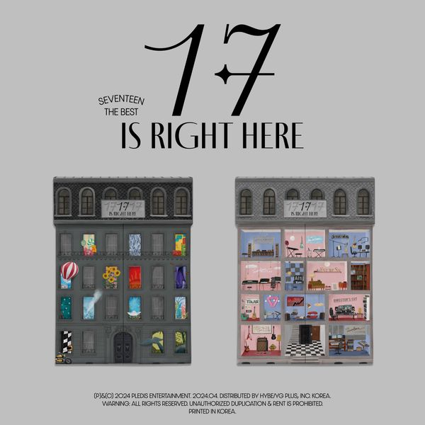 SEVENTEEN - BEST ALBUM 17 IS RIGHT HERE | DKshop