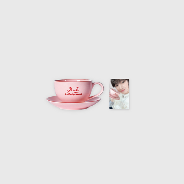 [PRE-ORDER] NCT WISH - [2024 PINK CHRISTMAS] CUP & SAUCER SET