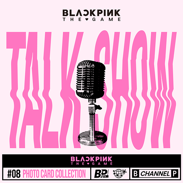 BLACKPINK - THE GAME PHOTOCARD COLLECTION (TALK SHOW) | DKshop