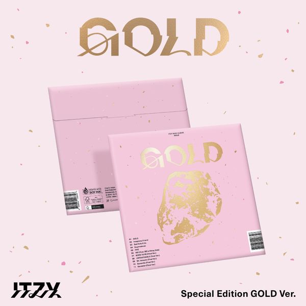 [PRE-ORDER] ITZY - The 2nd Album GOLD (SPECIAL EDITION) (GOLD Ver.)