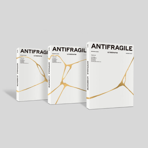 LE SSERAFIM - 2nd Mini Album ANTIFRAGILE (Random Ver.) (Second Press)