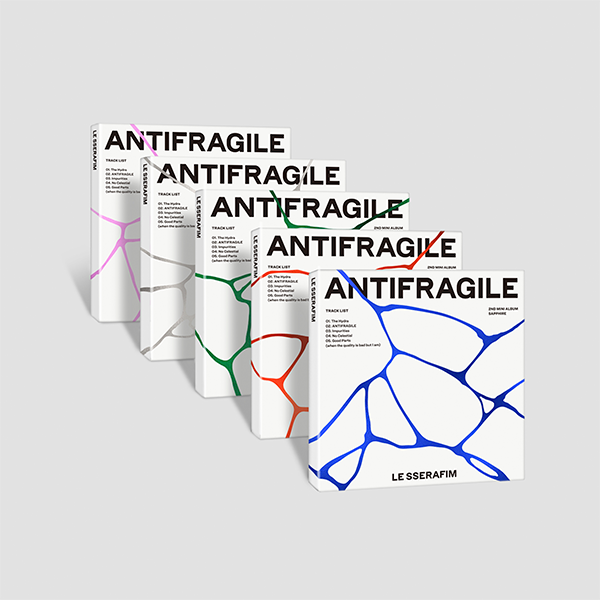 LE SSERAFIM - 2nd Mini Album ANTIFRAGILE (COMPACT Ver.) (Random Ver.)