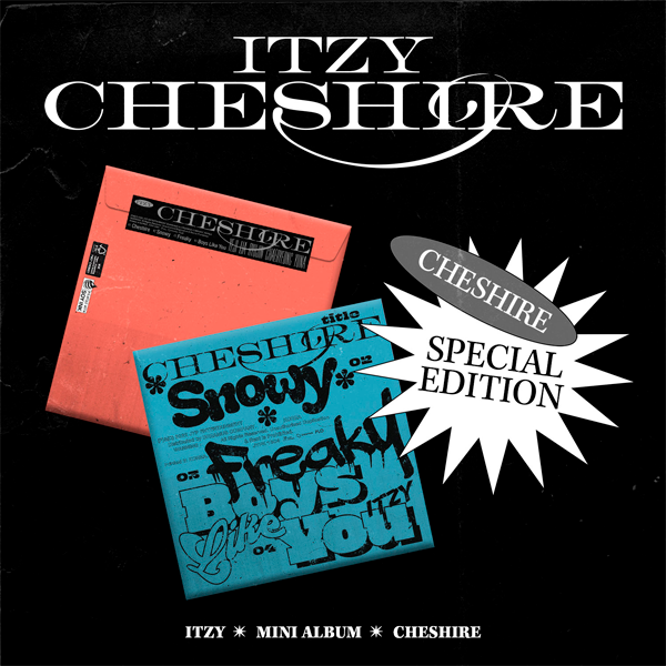 ITZY - 6th Mini Album CHESHIRE (SPECIAL EDITION) (Random Ver.) | DKshop