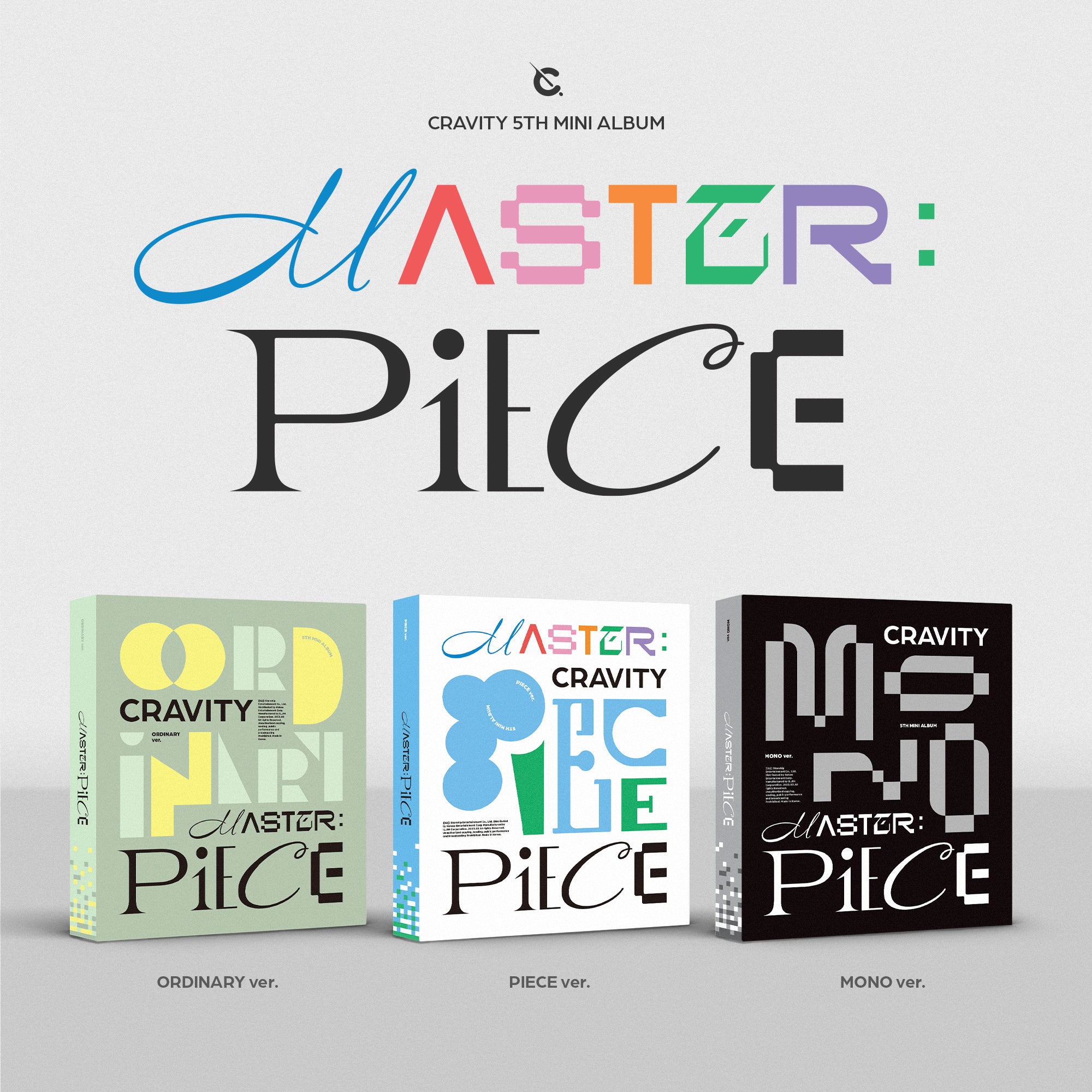 CRAVITY - 5TH MINI ALBUM MASTER:PIECE (RANDOM VER.) | DKshop