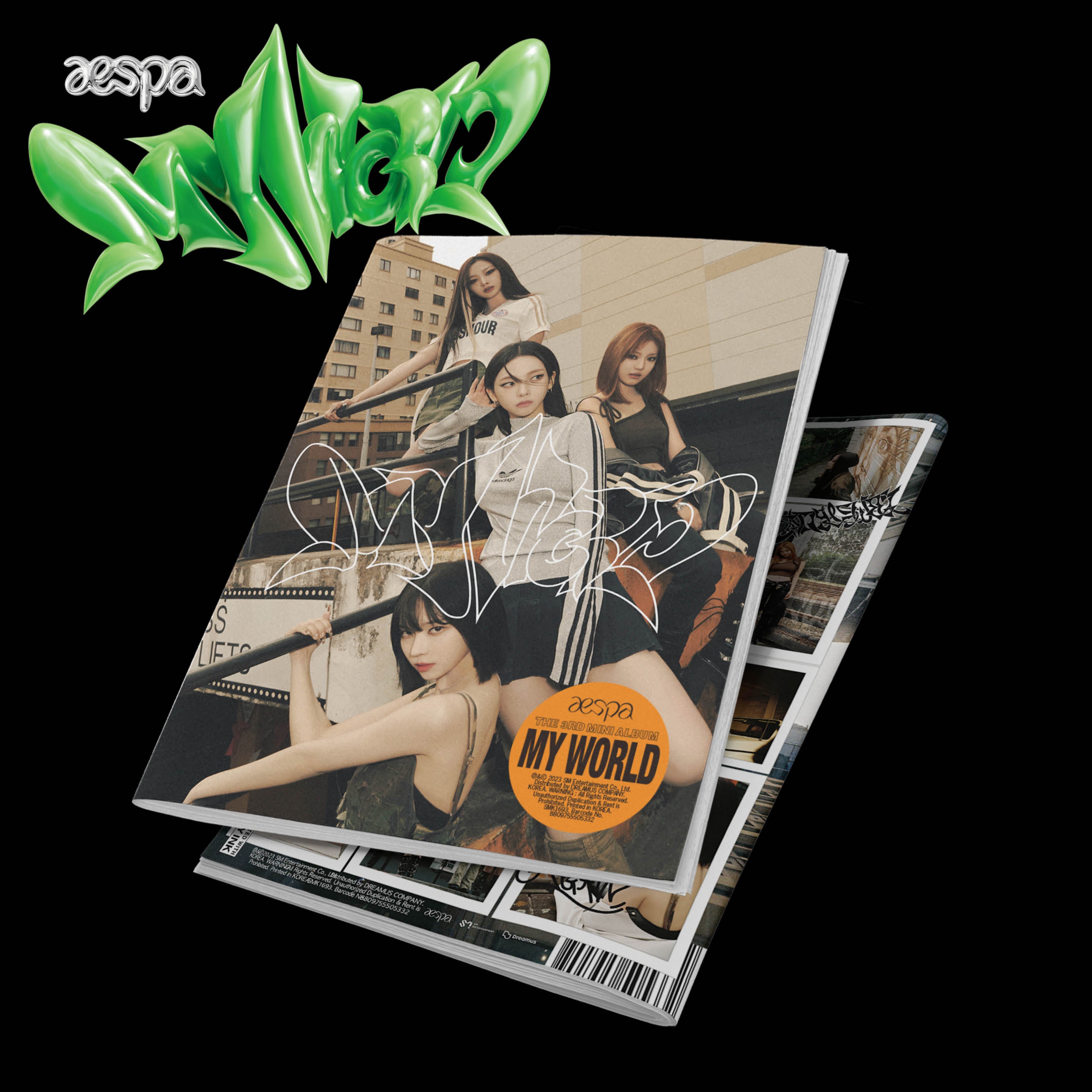 aespa - 3rd Mini Album MY WORLD (Tabloid Ver.) | DKshop