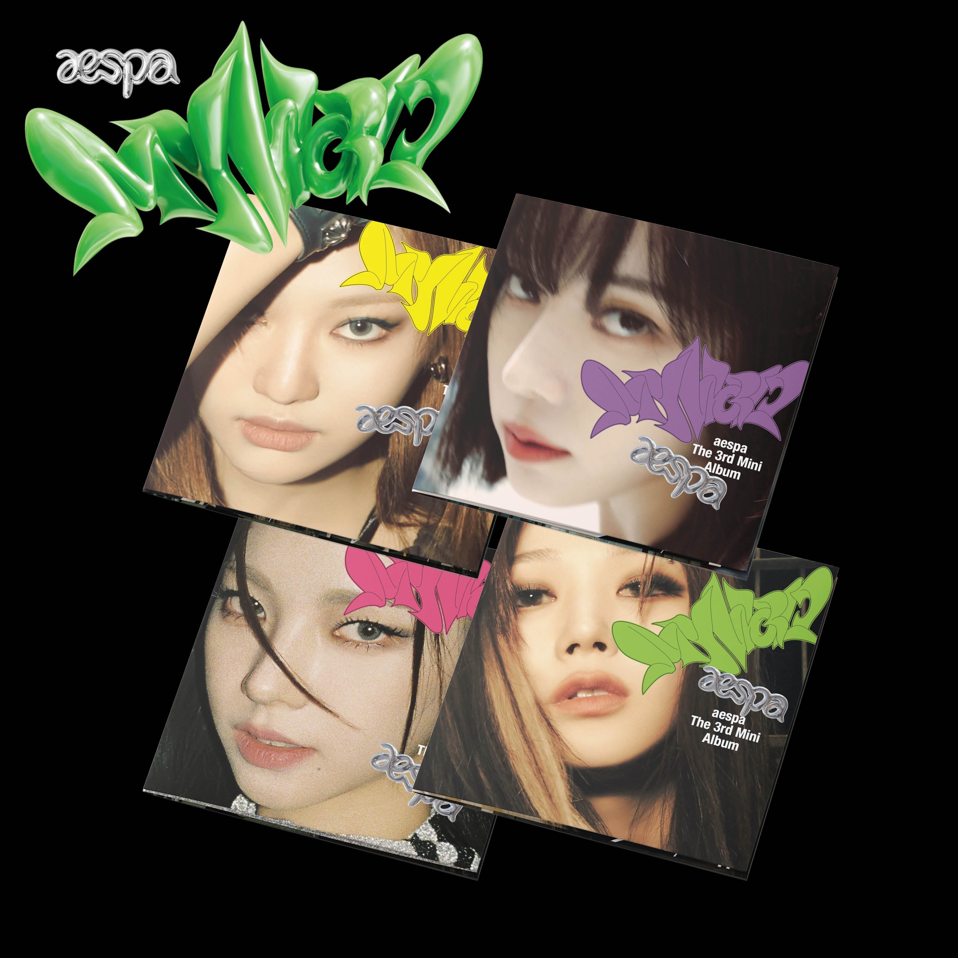 aespa - 3rd Mini Album MY WORLD (Poster Ver.) (Random Ver.) | DKshop