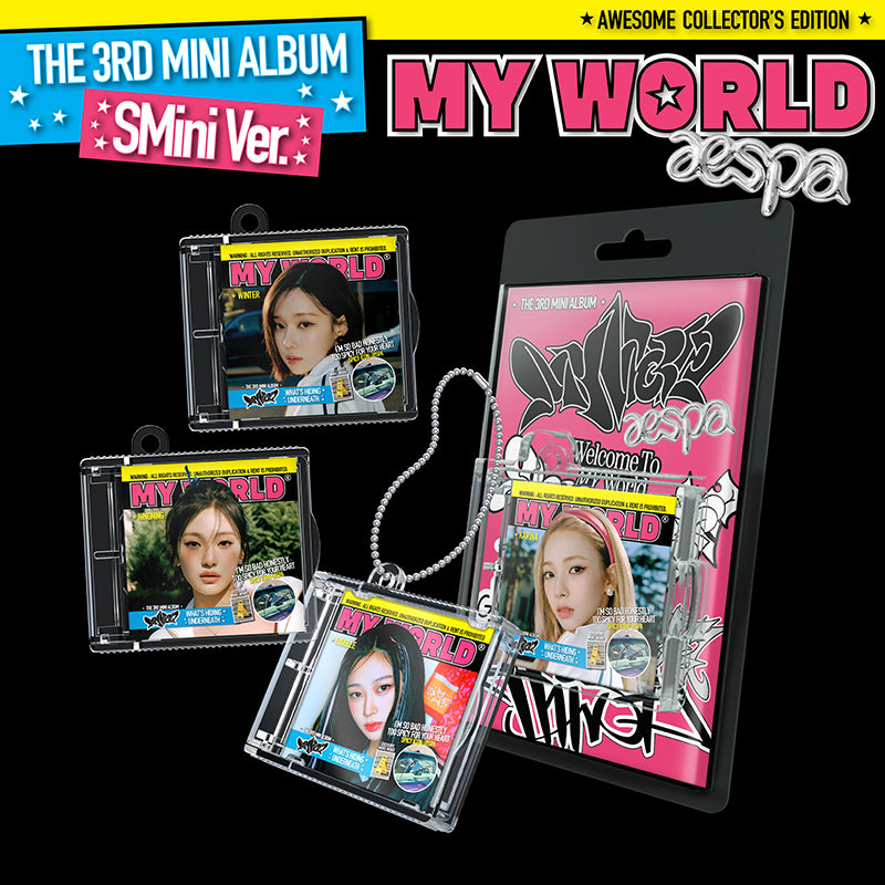 aespa - 3rd Mini Album MY WORLD (SMini Ver.) (Random Ver.) | DKshop