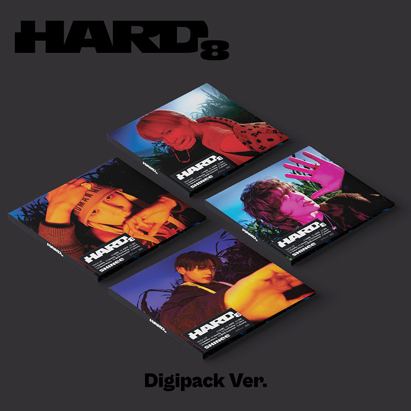 SHINee - The 8th Album HARD (Digipack Ver.) (Random Ver.) | DKshop