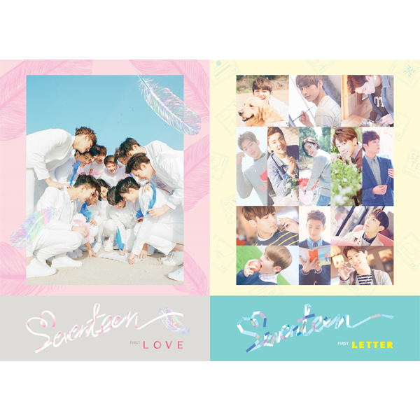 SEVENTEEN - 1st Album FIRST LOVE & LETTER (Random Ver.) | DKshop