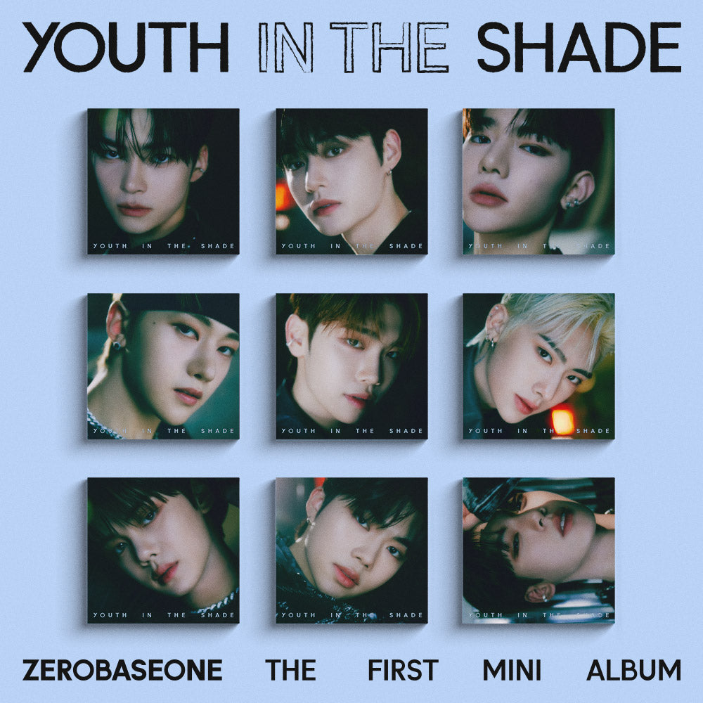 ZEROBASEONE - 1st Mini Album YOUTH IN THE SHADE (Digipack Ver.) (Random Ver.)