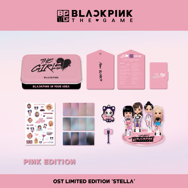 BLACKPINK - THE GAME OST [THE GIRLS] (Stella Ver.) (Limited Edition) 2