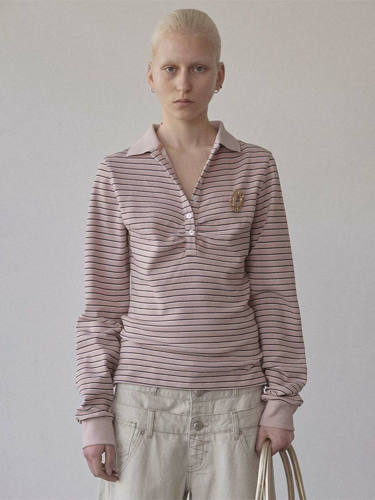 SCULPTOR Shirring Tennis Shirt SCULPTOR  DKshop