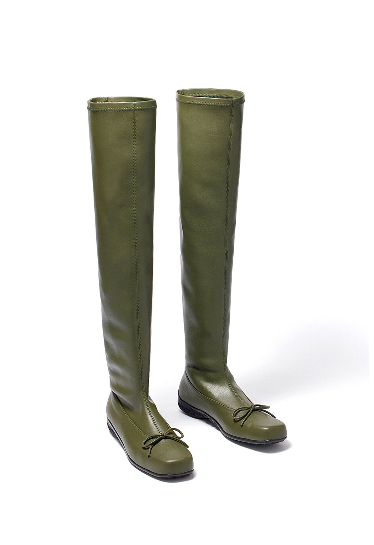 [OPEN YY] THIGH HIGH BALLET BOOTS (BLACKPINK Jennie Wear) OPEN YY  DKshop