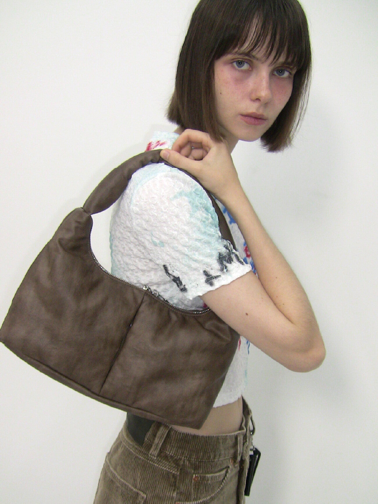 FILLINTHEBLANK Soft Basket Hobo Bag (S) FILLINTHEBLANK  DKshop