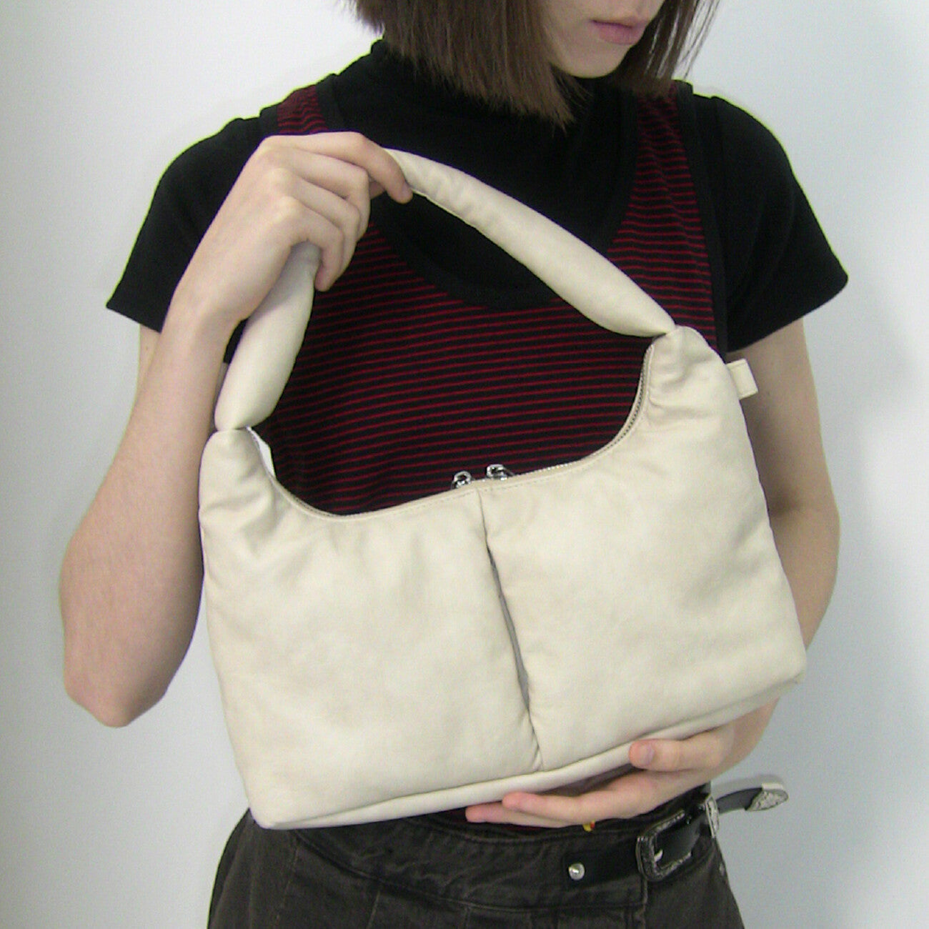FILLINTHEBLANK Soft Basket Hobo Bag (S) FILLINTHEBLANK  DKshop