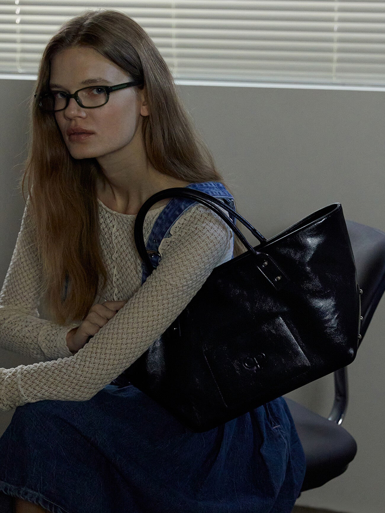 CHRISTINE PROJECT STUD BASKET BAG CHRISTINE PROJECT  DKshop