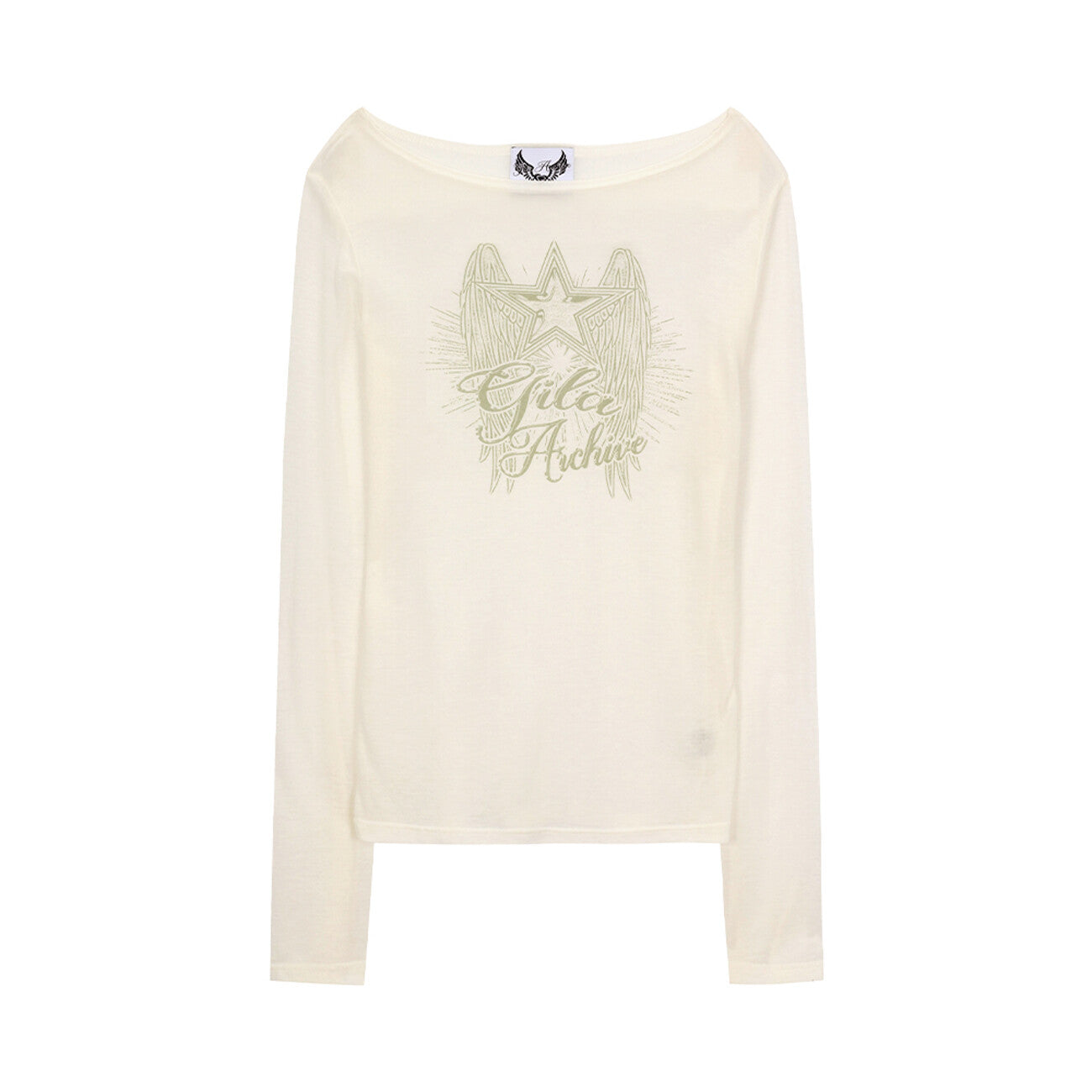 Gila Archive STAR WING SHEER LONG SLEEVE (BLACKPINK JISOO WEAR) Gila Archive  DKshop