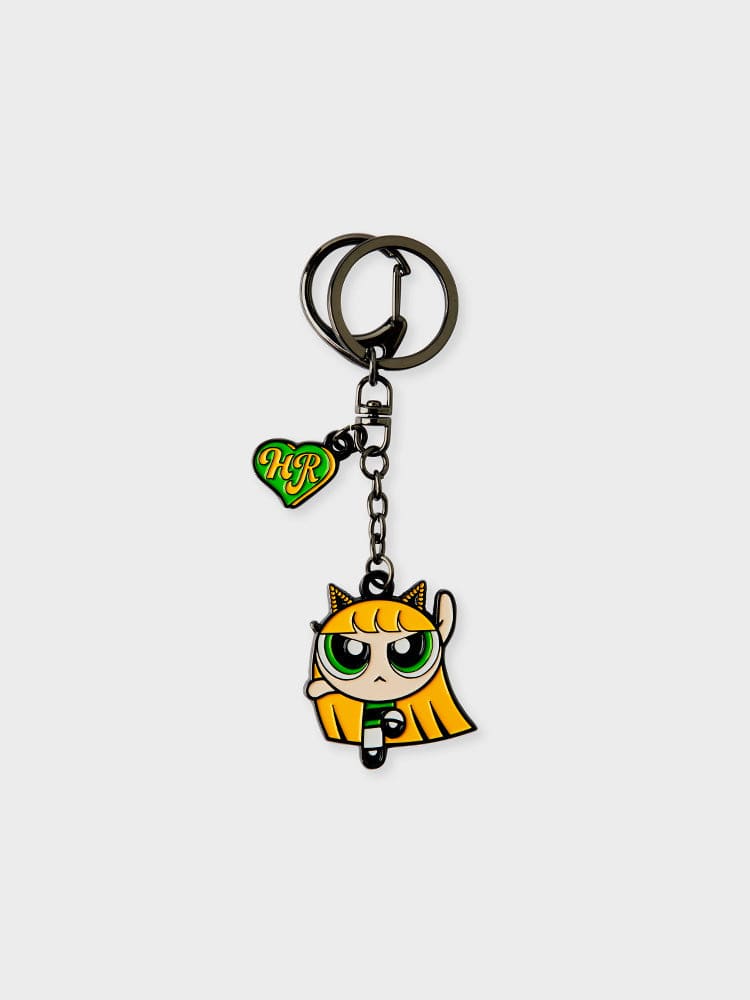 NEW JEANS THE POWERPUFF GIRLS METAL KEYRING HAERIN