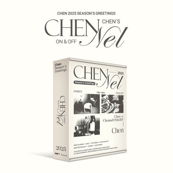 [PRE-ORDER] CHEN - 2025 SEASON'S GREETINGS [Chen's Chennel ON & OFF]