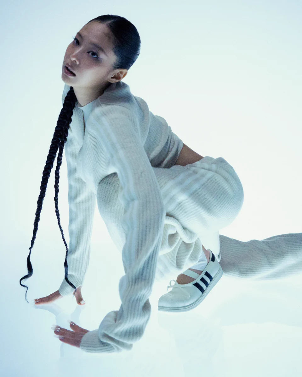 [ADIDAS X JENNIE] Knit Wrap Around Cardigan ADIDAS  DKshop