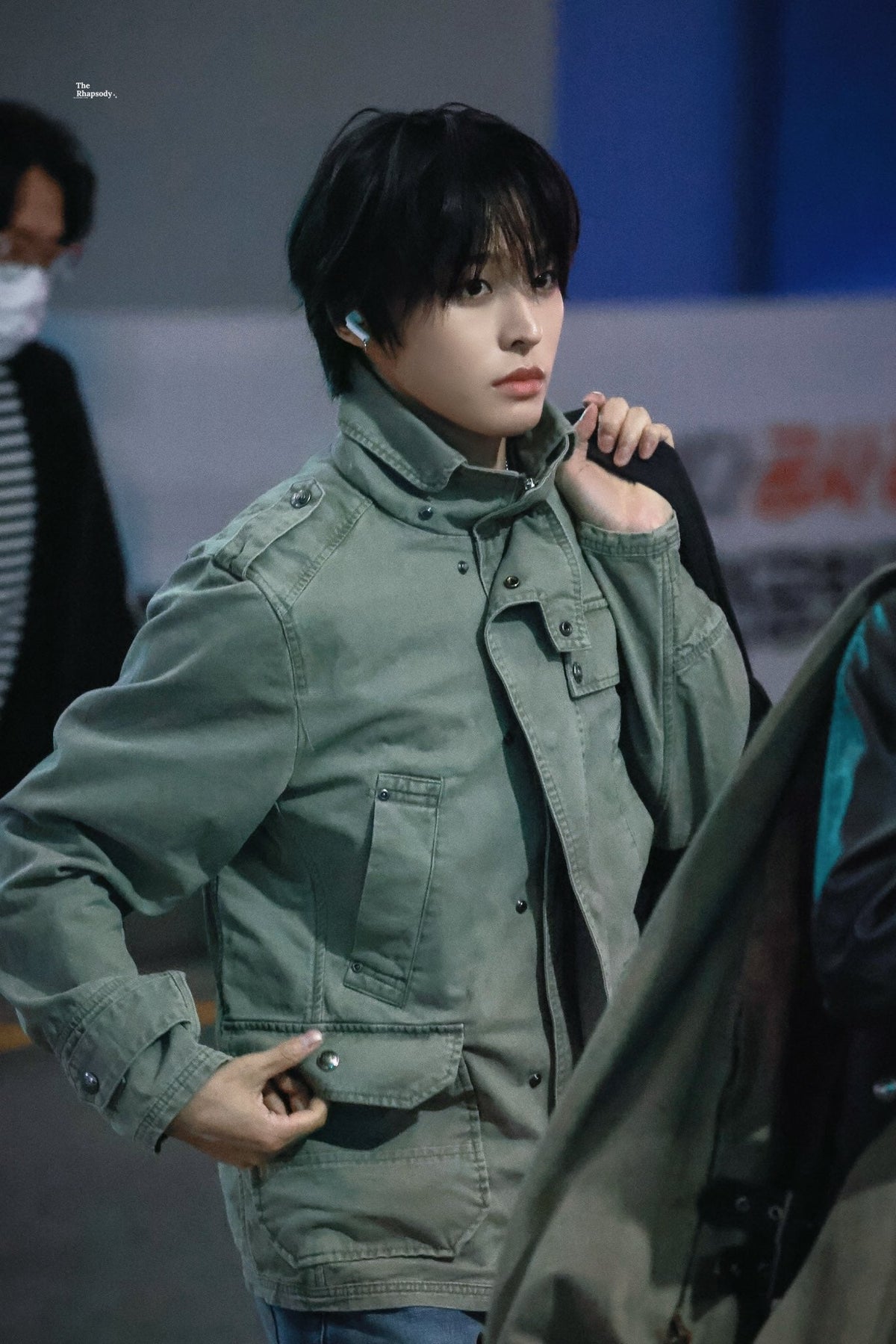 [SCHISM INDUCING] WMW Military Jacket Khaki (NCT WISH Riku Wear) SCHISM INDUCING  DKshop