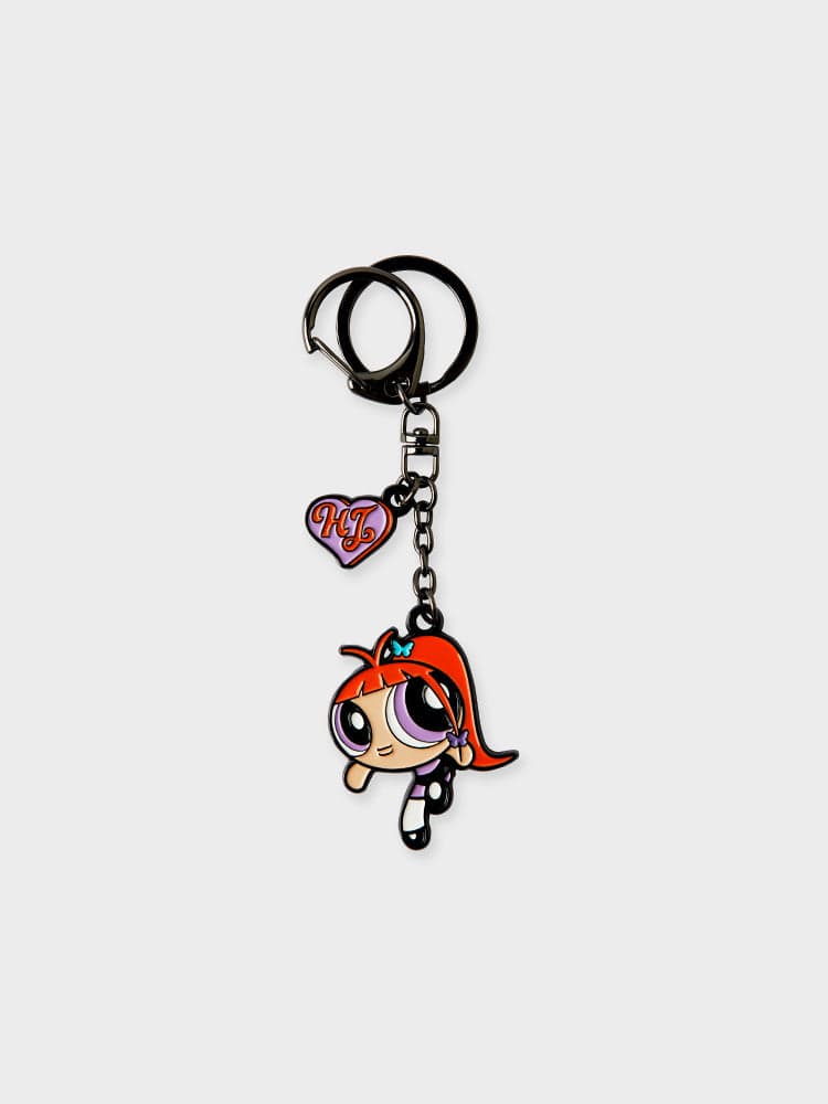 NEW JEANS THE POWERPUFF GIRLS METAL KEYRING HYEIN