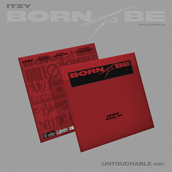 ITZY - 8th Mini Album BORN TO BE (UNTOUCHABLE Ver.) (Special Edition) | DKshop