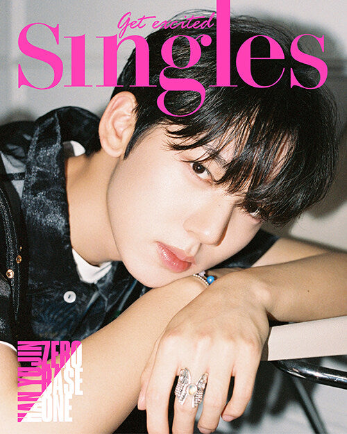 SINGLES MAGAZINE 2023 AUGUST (COVER J : HAN YU JIN)