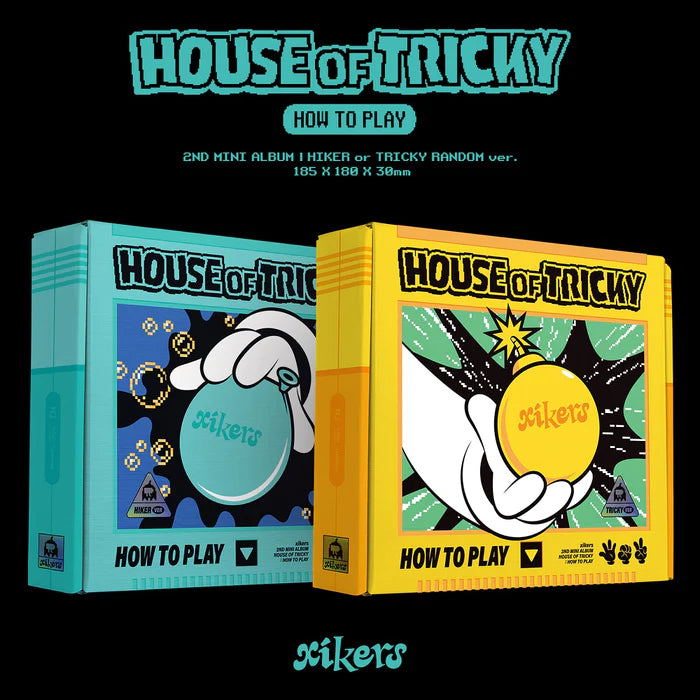 XIKERS - 2ND MINI ALBUM HOUSE OF TRICKY : HOW TO PLAY (RANDOM VER.)