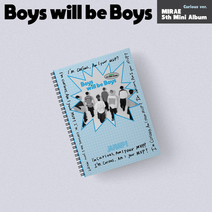MIRAE - 5th Mini Album Boys will be Boys - CURIOUS VER.