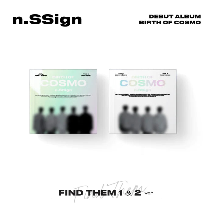 n.SSign - DEBUT ALBUM : BIRTH OF COSMO (FIND THEM ver.)