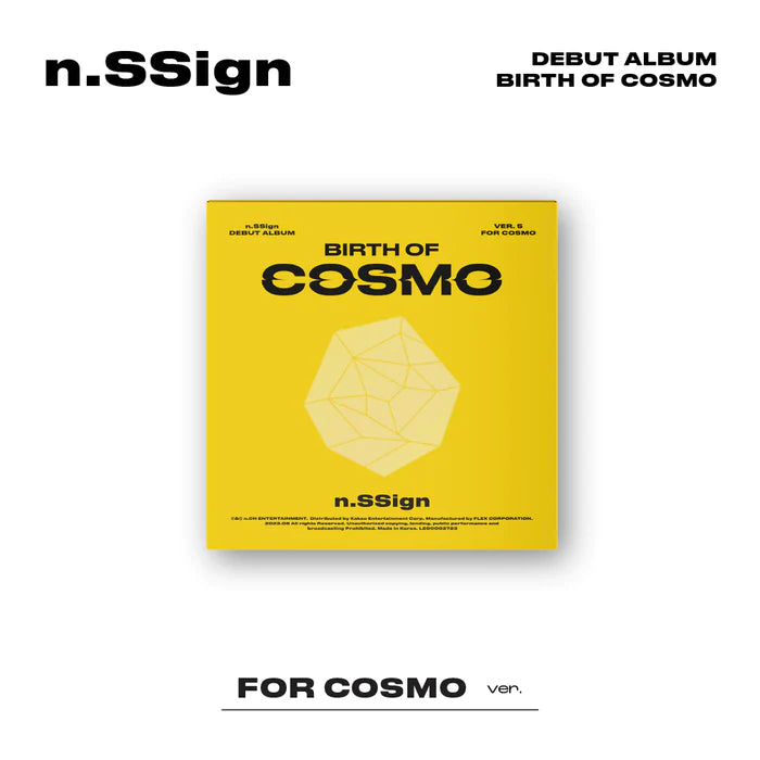 n.SSign - DEBUT ALBUM : BIRTH OF COSMO (FOR COSMO ver.)