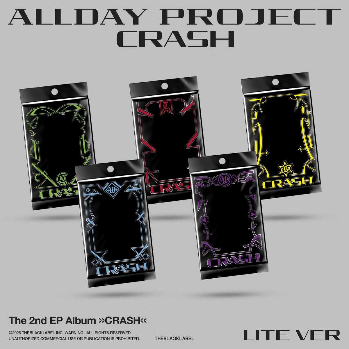 ALLDAY PROJECT - The 2nd EP Album 'CRASH' (LITE ver.) ALLDAY PROJECT  DKshop