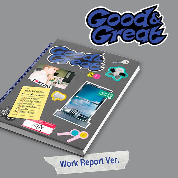 KEY - 2nd Mini Album Good & Great (Work Report Ver.)