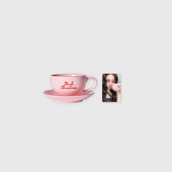 [PRE-ORDER] aespa - [2024 PINK CHRISTMAS] CUP & SAUCER SET