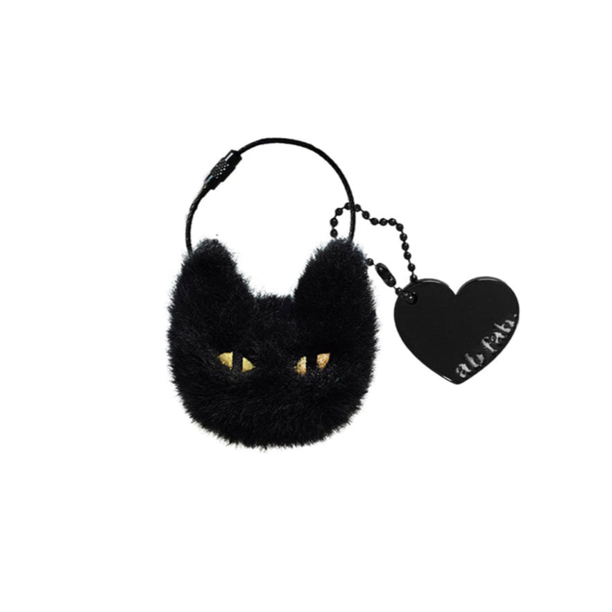 [BTS SUGA WEAR] AB FAB BLACK CAT KEYRING | DKshop