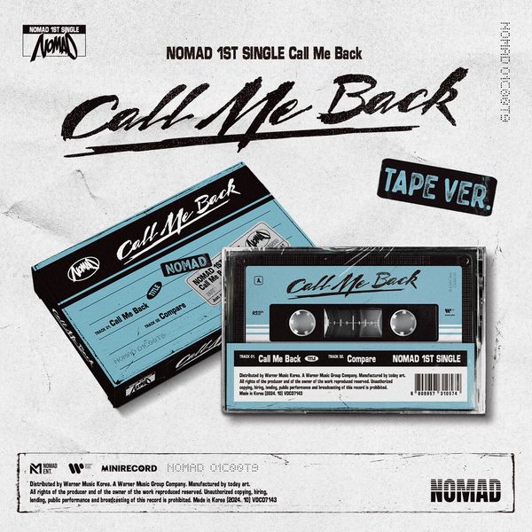 NOMAD - 1st Single Album Call Me Back (TAPE Ver.)