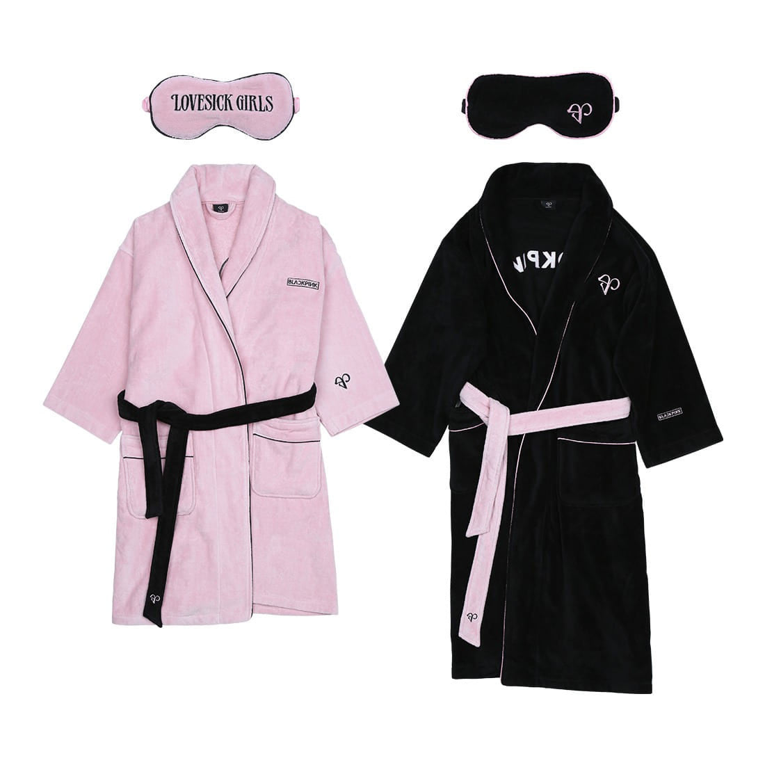 BLACKPINK - [THEALBUM] BLACKPINK ROBE & SLEEPING MASK SET BLACKPINK  DKshop