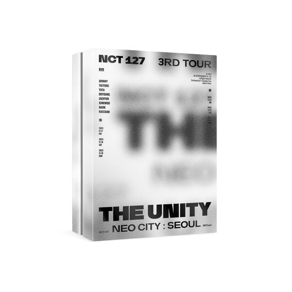 [PRE-ORDER] NCT 127 - 3RD TOUR NEO CITY : SEOUL - THE UNITY (DVD)