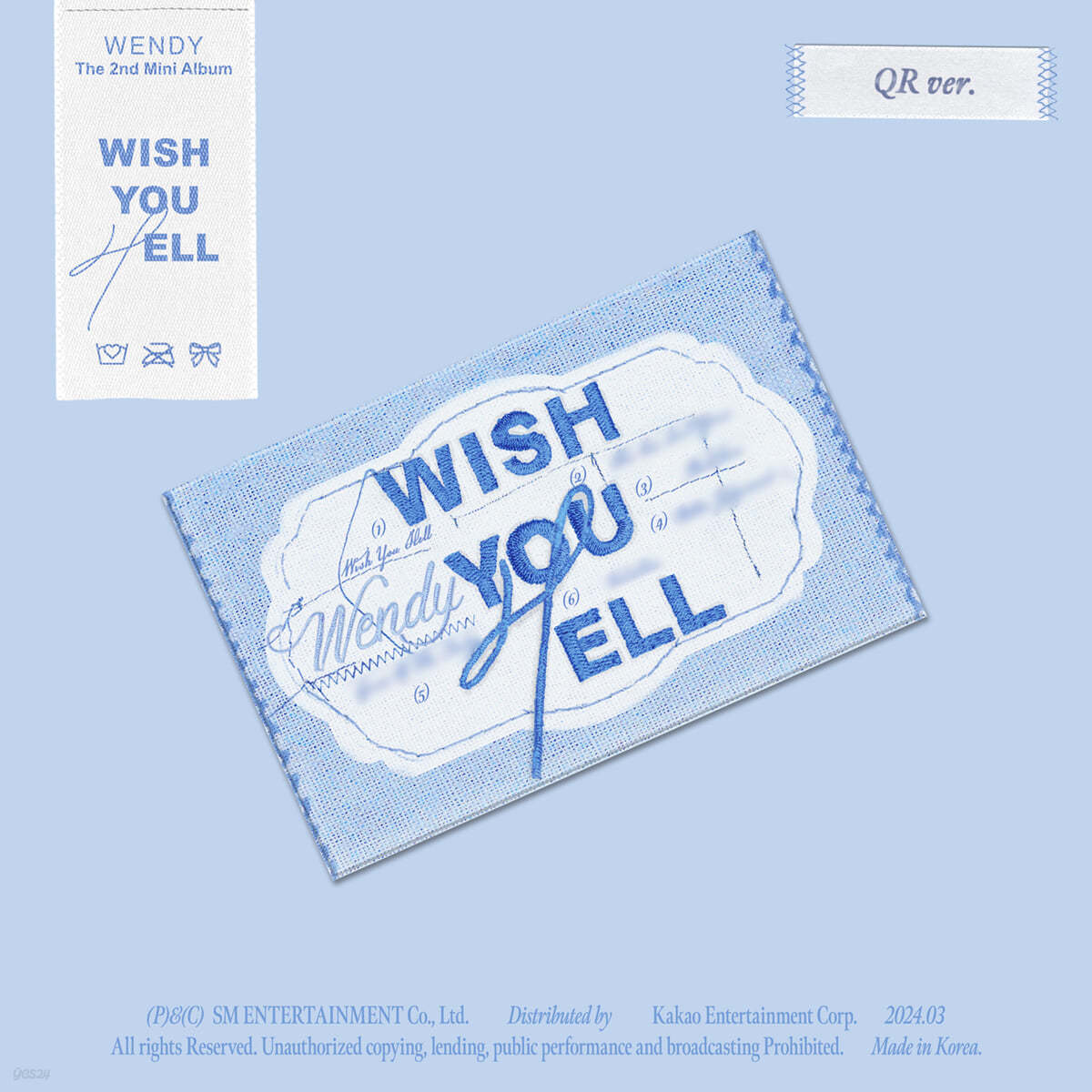 WENDY - 2nd Mini Album Wish You Hell (QR Ver.) (Smart Album) | DKshop