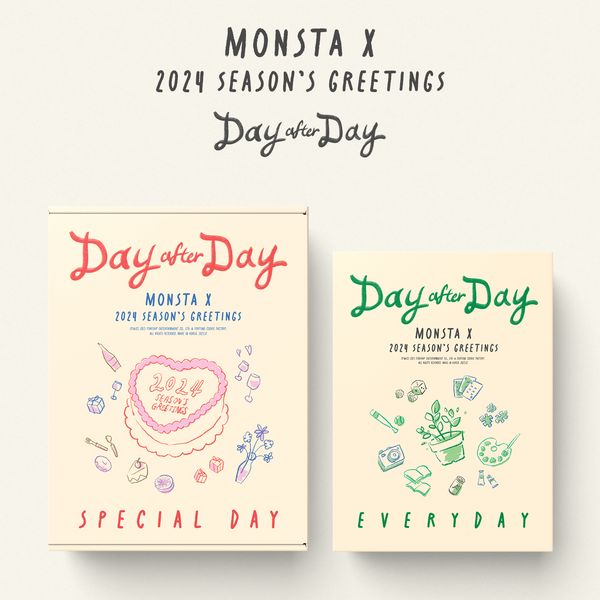 MONSTA X - 2024 SEASON'S GREETINGS [Day after Day] (SET ver.)