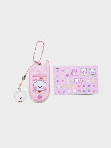 BT21 RJ MININI RETRO PHONE KEYRING | DKshop