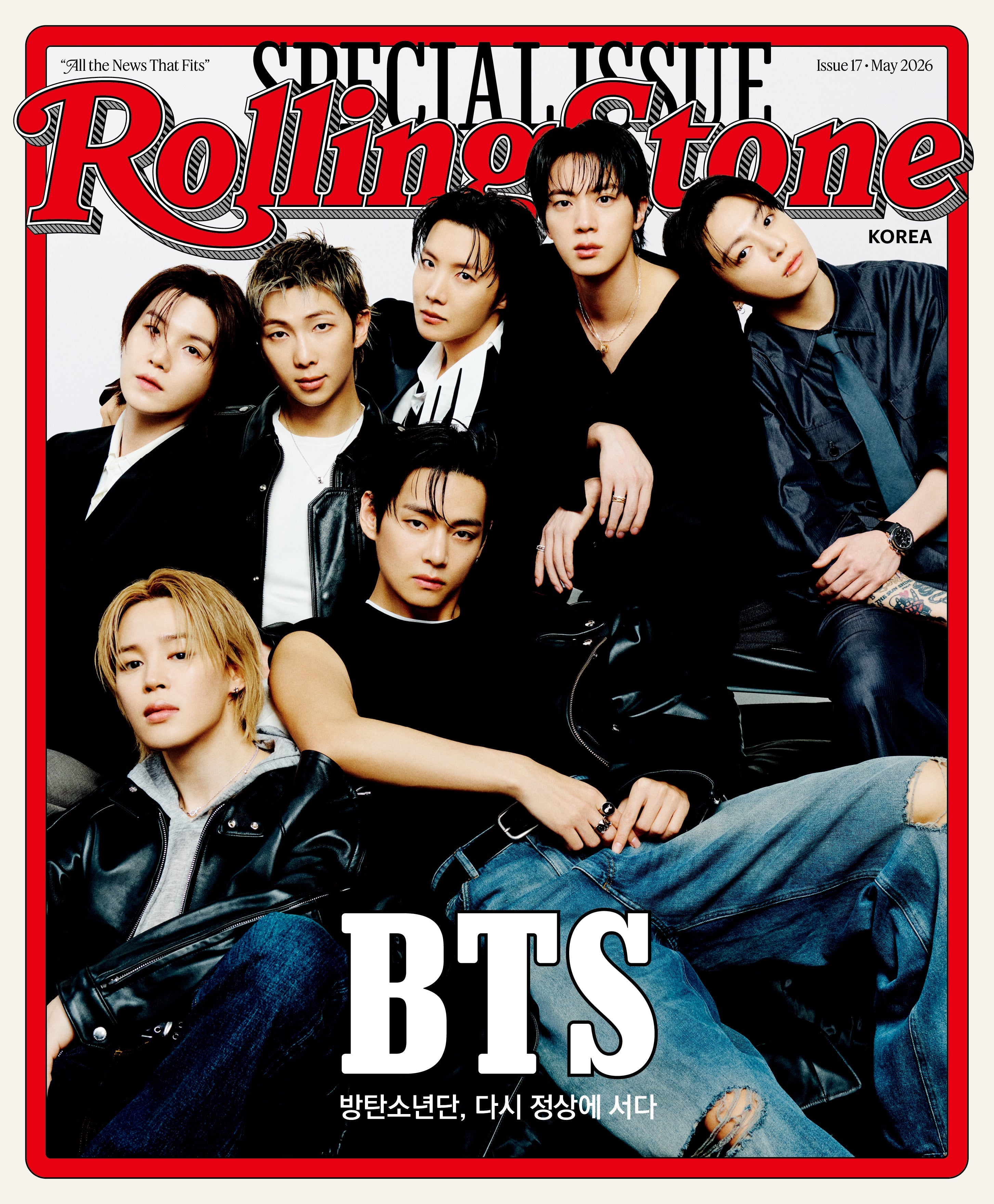 [PRE-ORDER] ROLLING STONE KOREA 2026 No.17 (COVER: BTS) BTS  DKshop