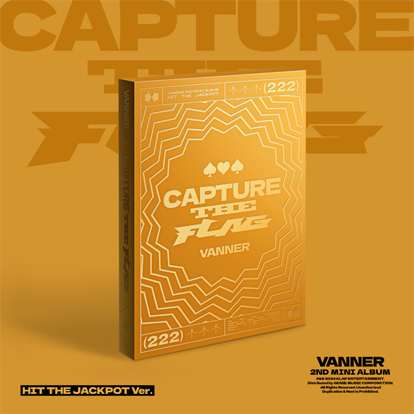 VANNER - 2nd Mini Album CAPTURE THE FLAG (HIT THE JACKPOT Ver.)