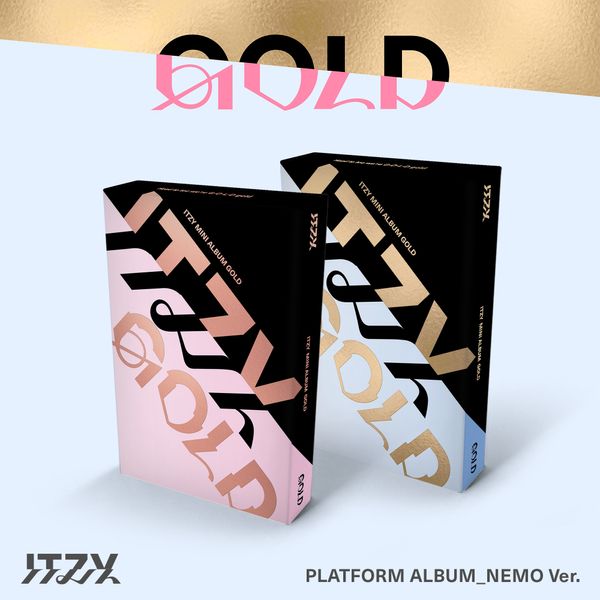 ITZY - 9th Mini Album GOLD (PLATFORM_NEMO Ver.) (Random Ver.)