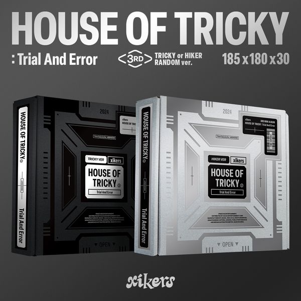 xikers - 3rd Mini Album HOUSE OF TRICKY : Trial And Error (SET ver.) | DKshop