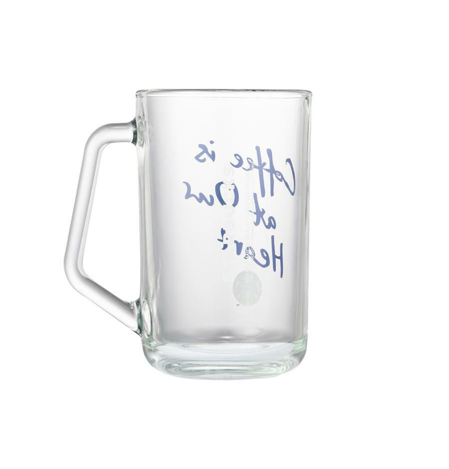 Starbucks - Summer Buddy Week Lettering Handle Glass 480ml