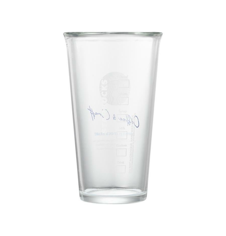 Starbucks - Summer Buddy Week Lettering Glass 500ml